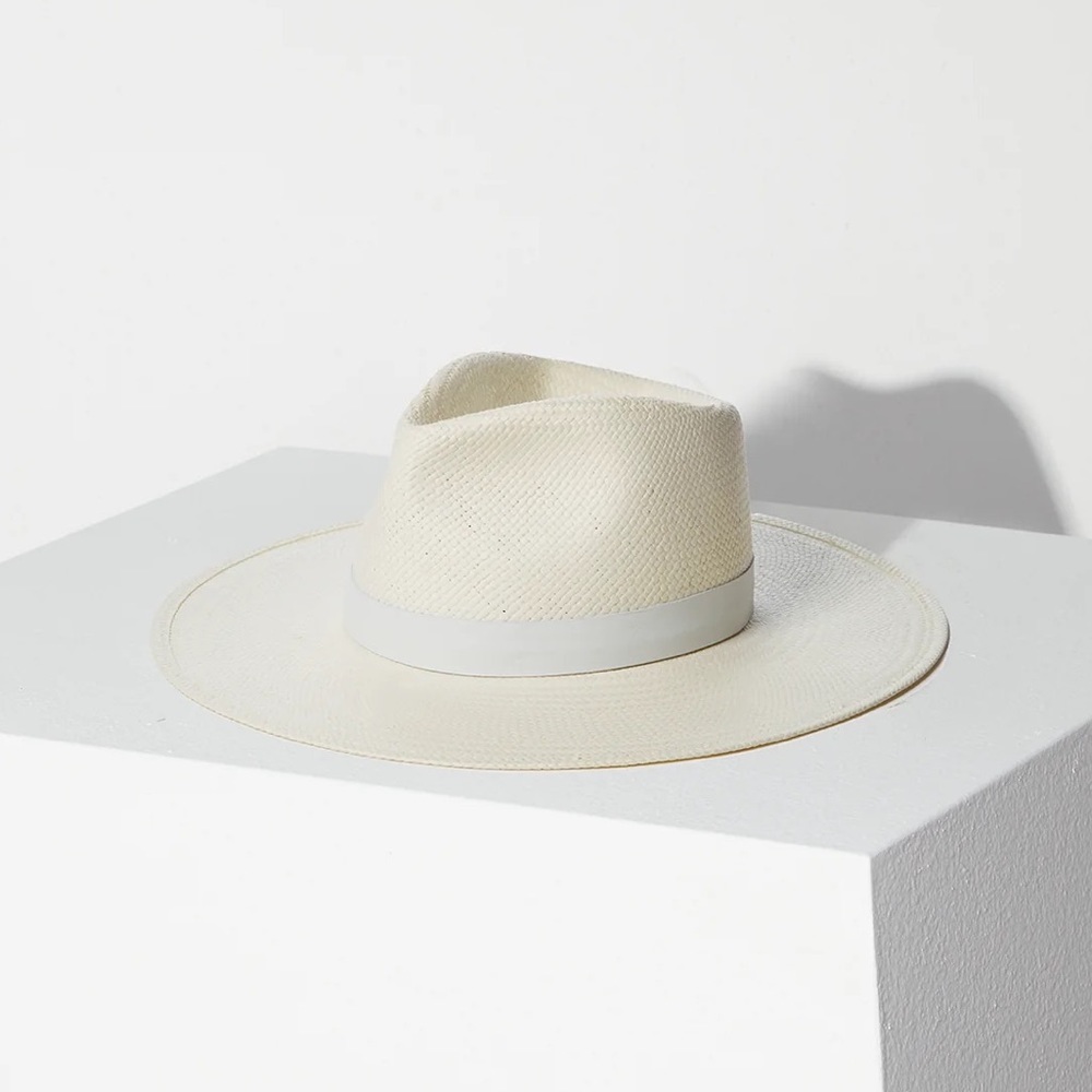Janessa Leoné Zoe Packable Fedora- Bleach